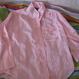 Отдается в дар Нежная розовая блузка 48
