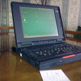 Отдается в дар Коллекционерам — Ноутбук IBM ThinkPad 755C