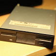 Отдается в дар флоппи дисковод FDD NEC 3.5 1.44mb черный… исправный