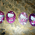 Отдается в дар Hello Kitty магнитики и пазл
