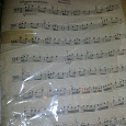 Отдается в дар Ноты для виолончели — стопка нот из муз. школы