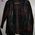 Отдается в дар Кожаная куртка-пиджак черная