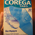Отдается в дар Corega tabs