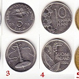 Отдается в дар Флора на монетах мира.6 монет.