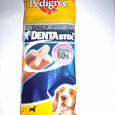 Отдается в дар Лакомство по уходу за зубами Pedigree® Denta Stix™ для собак средних и крупных пород более 10 кг