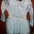 Отдается в дар Нарядное платье «Снежинка» для девочки 2-3 лет