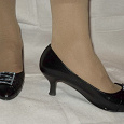 Отдается в дар туфли черные 38-39 размер