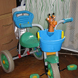 Отдается в дар велосипед детский трехколесный