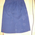 Отдается в дар синяя юбка р-р 46
