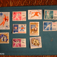 Отдается в дар 10 гашеных почтовых марок СССР