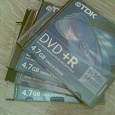 Отдается в дар Диски DVD+R
