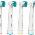 Отдается в дар Сменные щетки для электрической зубной щетки Oral B Flexisoft