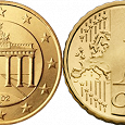 Отдается в дар 10 Евроцентов Германия 2002 г.