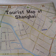 Отдается в дар карта Шанхая