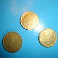 Отдается в дар монеты — 20 евроцентов