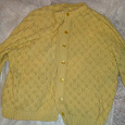 Отдается в дар свитер желтый самовяз