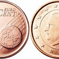 Отдается в дар Монетка 5 евроцентов Бельгии