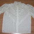 Отдается в дар Белая блузка