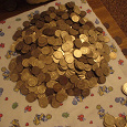 Отдается в дар Огромный дар 10 копеечных советских монет 1961-1990 гг