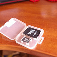 Отдается в дар карта памяти micro SD с переходником