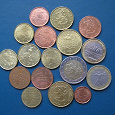Отдается в дар Монеты: евро