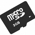 Отдается в дар Карта памяти microSD 2GB