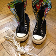 Отдается в дар Кеды Converse, высокие, р. 37-37.5