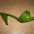 Отдается в дар Туфли зеленые, 41 размер