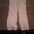 Отдается в дар белые спортивные штаны