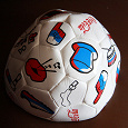 Отдается в дар мяч футбольный