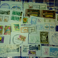 Отдается в дар Почтовые марки.