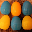Отдается в дар Пластмассовые яйца