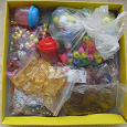 Отдается в дар Пластиковые бусины для детского творчества
