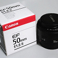 Отдается в дар Объектив Canon EF 50 f/1.8 II