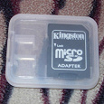 Отдается в дар Переходник MicroSD->SD
