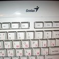 Отдается в дар Клавиатура GENIUS KB-220 PS/2