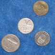 Отдается в дар монеты Латвийской республикм