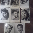 Отдается в дар Ретро открытки 60-х с актерами