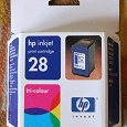 Отдается в дар Print cartridge hp inkjet tri-colour 28
