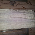 Отдается в дар шарф белый длинный