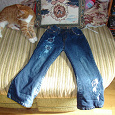 Отдается в дар Утепленные джинсы детские