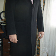 Отдается в дар Пальто мужское черное кашемир размер 48, рост от 175, б\у