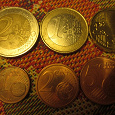 Отдается в дар Монеты: евро и евроценты-Германия