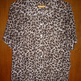 Отдается в дар леопардовая блузка.