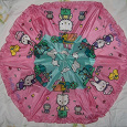 Отдается в дар Ткань от зонта Hello Kitty на ХМ