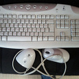 Отдается в дар Беспроводная клавиатура logitech с мышкой