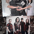 Отдается в дар Плакаты Tokio Hotel, б/у