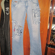 Отдается в дар Разгильдяйские джинсы талия 70(заниженная талия), бедра 88-90
