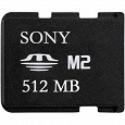 Отдается в дар Sony Memory Stick Micro M2 512MB
