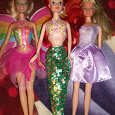 Отдается в дар куклы барби для принцесы!